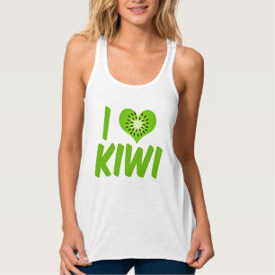 I Love Kiwi Fruit Tanktop
