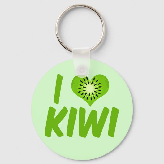 I Love Kiwi Sleutelhanger (Voorkant)