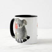 I Love Koalas Mok (Voorkant links)