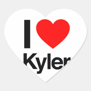 i love kyler hart sticker