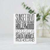 I Love LA Briefkaart (Staand voorkant)