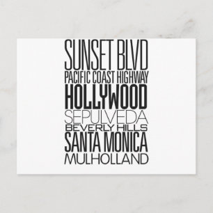 I Love LA Briefkaart