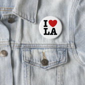 I Love LA Ronde Button 5,7 Cm (In situ)