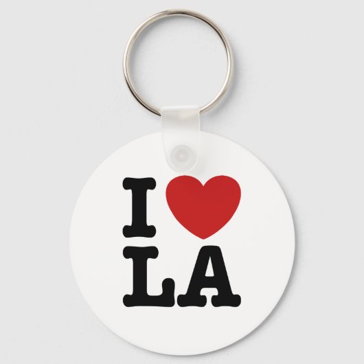 I Love LA Sleutelhanger (Voorkant)
