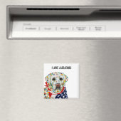I Love Labradors Magnet (In Situ (Lave-vaisselle))