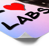 I Love Labs Print, Value Poster Paper (Matte) (Coin)