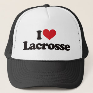 I Love Lacrosse Trucker Pet