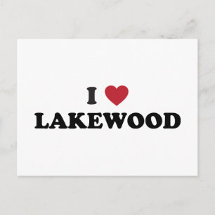I Love Lakewood Colorado Briefkaart