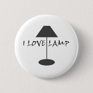 I Love Lamp Ronde Button 5,7 Cm