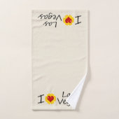 I Love Las Vegas Poker Chip (Serviette à main)