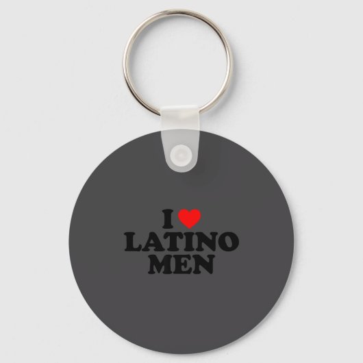 I Love Latino Men  Sleutelhanger (Voorkant)