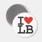 I Love LB Magnet (Recto/Verso)