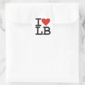 I Love LB Sticker (Sac)