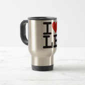 I Love LB Travel Mug Reisbeker (Voorkant links)