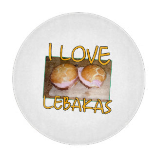 I love lebakas spruch essen snijplank