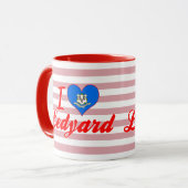 I Love Ledyard, Connecticut Mok (Voorkant links)