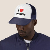 I Love Leftovers Trucker Pet (In situ)