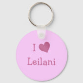 I Love Leilani Sleutelhanger (Voorkant)