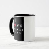 I Love Liberal Tears tasse de café 11oz (Devant gauche)