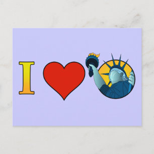 I Love Liberty Briefkaart