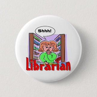 I Love Libraries Ronde Button 5,7 Cm