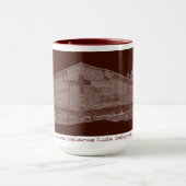I Love Lida Belarus Architecture Castle Sketch Mok (Midden)