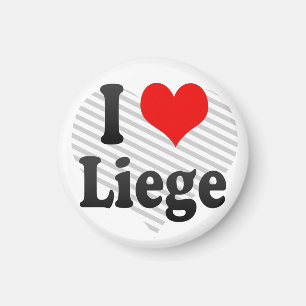 I Love Liege, België Magneet
