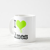 I Love Limes Koffiemok (Voorkant links)