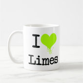 I Love Limes Koffiemok (Links)