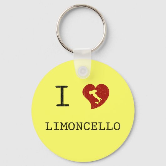 I Love Limoncello Sleutelhanger (Voorkant)
