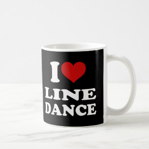 I Love Line Dance Koffiemok