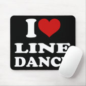 I Love Line Dance Muismat (Met muis)