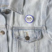 I Love Line Dancing Ronde Button 3,2 Cm (In situ)