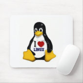 I Love Linux Muismat (Met muis)