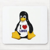 I Love Linux Muismat (Voorkant)