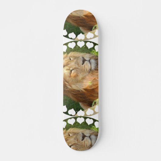 I Love Lions Skateboard (Voorkant)
