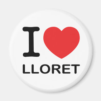 I Love Lloret - Aimant