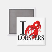 I Love Lobsters Magnets (Recto/Verso)