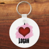 I Love Logan Sleutelhanger (Voorkant)
