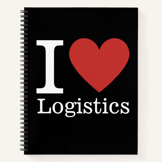 I ❤️ Love Logistics - Logistique Dept. CARNET (Devant)