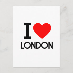 I Love London Briefkaart
