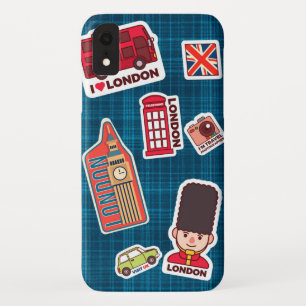 I Love London iPhone XR Hoesje