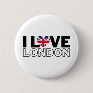 I LOVE LONDON - For real Londoners. Ronde Button 5,7 Cm
