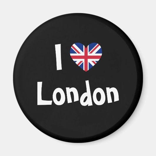 I Love London Magneet (Voorkant)