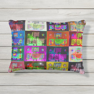 I LOVE Los Angeles Belle diversité Coussin