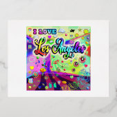 I LOVE Los Angeles Cool Energy Carte postale (Recto)