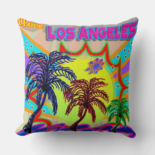 I LOVE Los Angeles Eternal Coussin