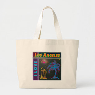 "I LOVE Los Angeles" Sac Sun, Palm Tree & Surfer