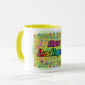 I Love Los Angeles Smile Bright Mug (Devant gauche)