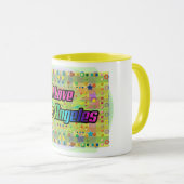 I Love Los Angeles Smile Bright Mug (Devant droit)